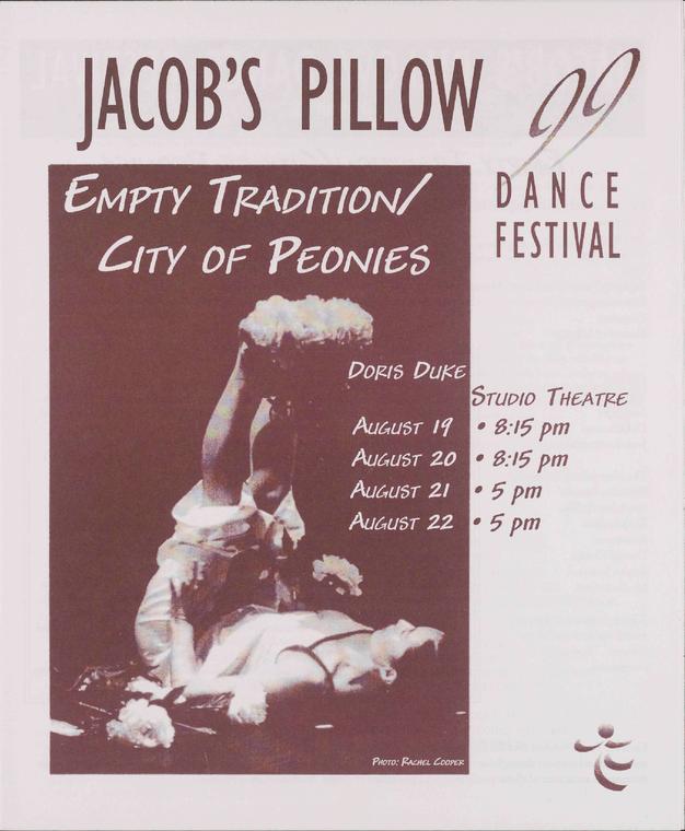 Empty Tradition/City of Peonies Performance Program 1999