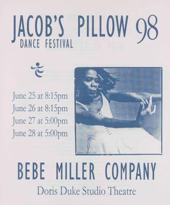 Bebe Miller Company Performance Program 1998