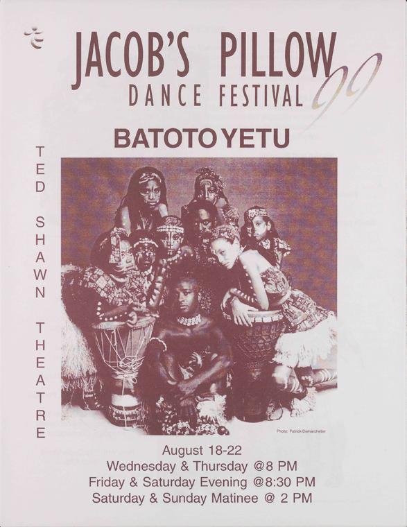 Batoto Yetu Performance Program 1999