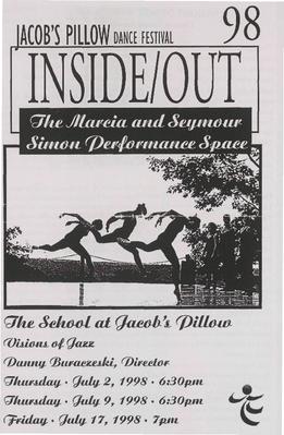 Visions Of Jazz Program: Inside/Out Performance 1998