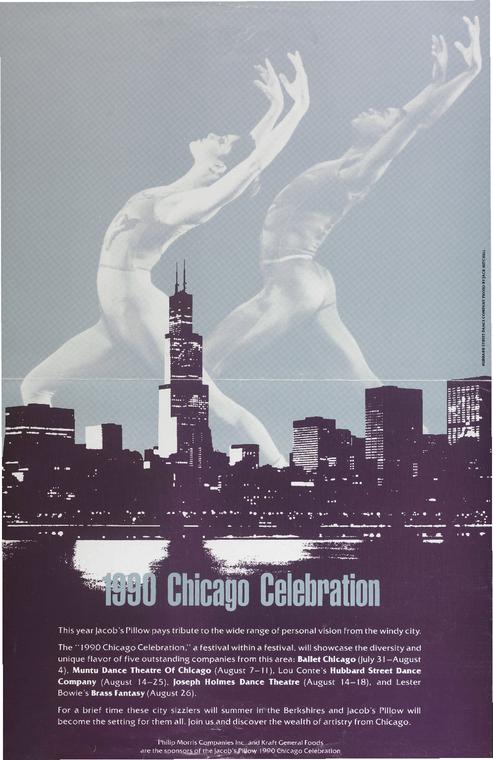 Hubbard Street Dance Company Performance Program 1990