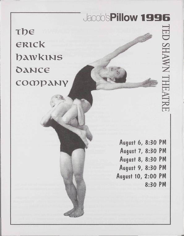 Erick Hawkins Dance Company Performance Program
