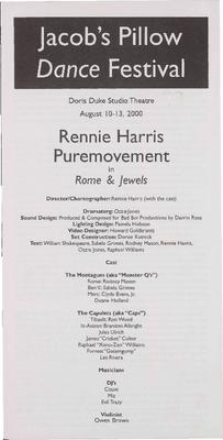 Rennie Harris Puremovement Performance Program 2000