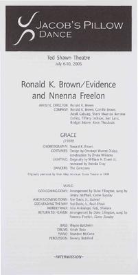 Ronald K. Brown Program 2005
