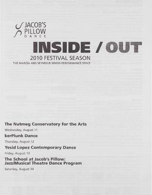 Inside/Out Performance Program 2010