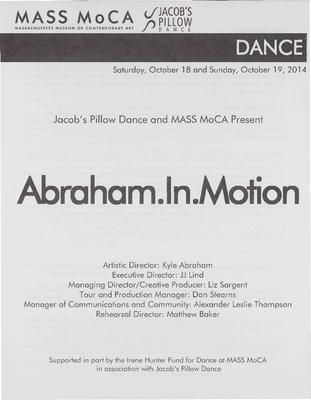 Abraham.In.Motion Performance Program 2014