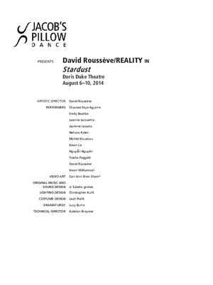 DavidRousseve/REALITY Performance Program 2014