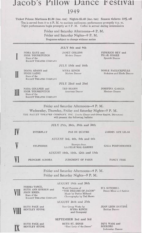 Festival Flyer 1949