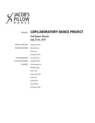 LDP/Laboratory Dance Project