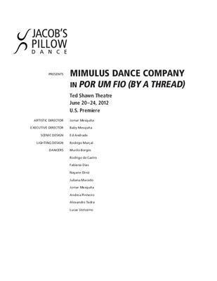 Mimulus Performance Program 2012