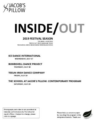 Inside/Out Performance Program Week 5 2019