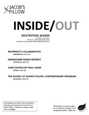 Inside/Out Performance Program Week 6 2019