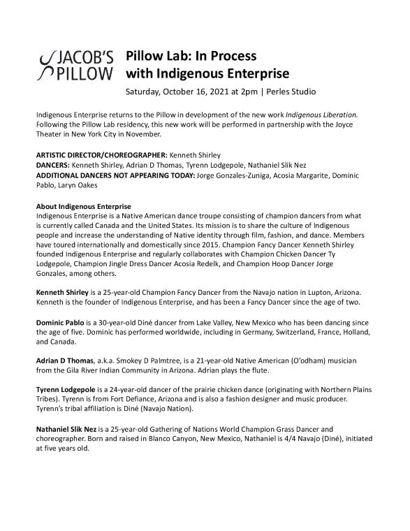 Indigenous Enterprise Program 2021