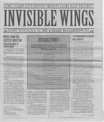 Invisible Wings Program 2007